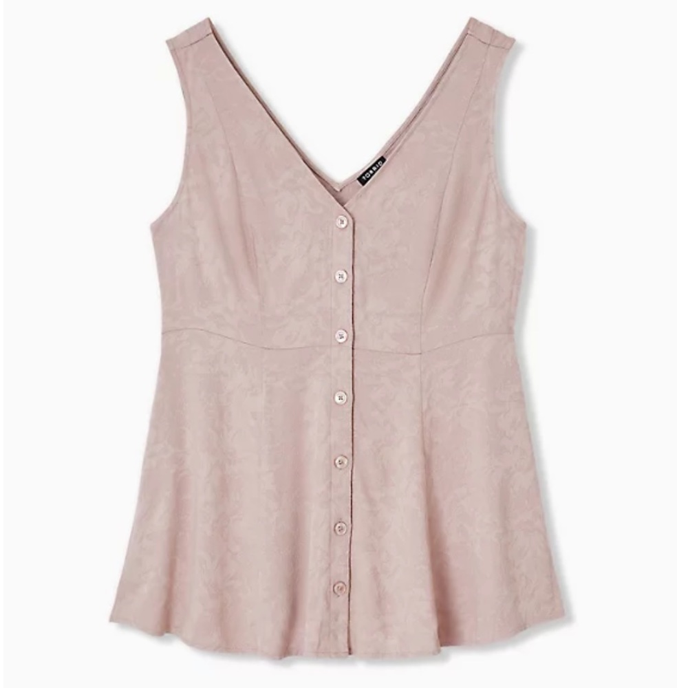 👚Cute TORRID Fit and Flare Peplum Too